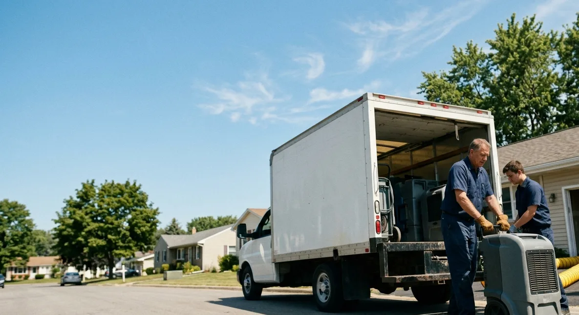 Water Damage Cleanup in Depue, IL near me